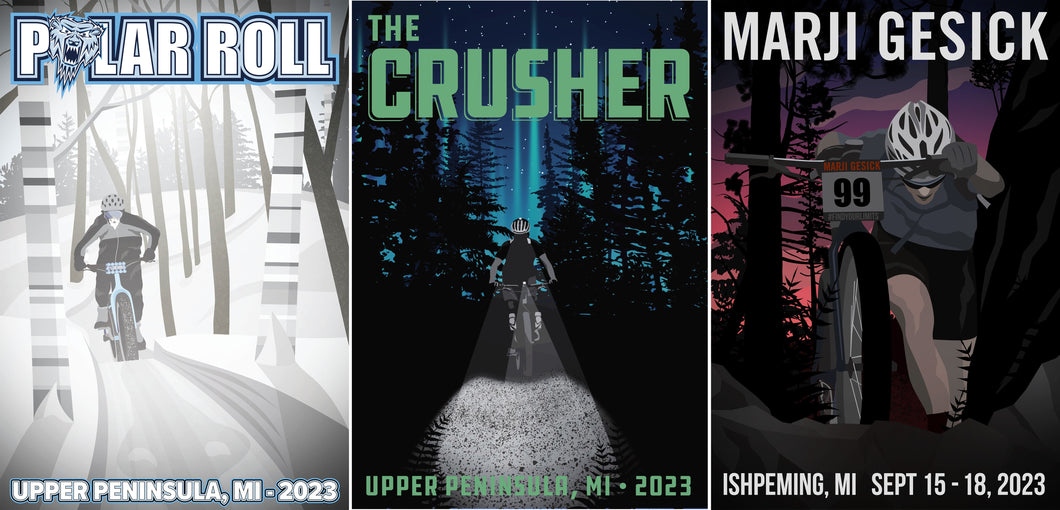 Trilogy Poster Sets - Polar Roll/ Crusher/ Marji