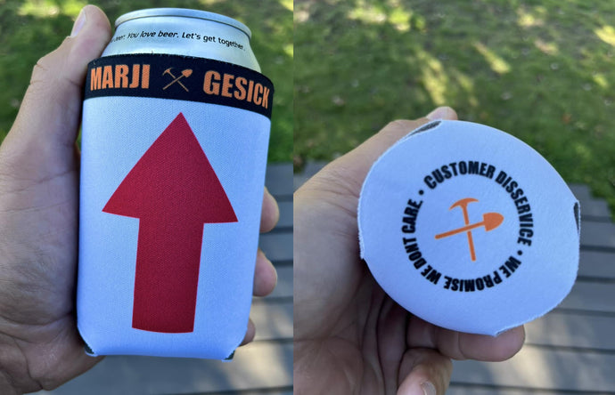 Marji Gesick Can Koozie