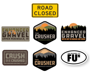 Crusher Stickers/Patches