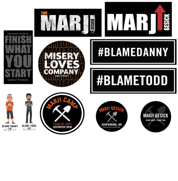 Marji Gesick Stickers